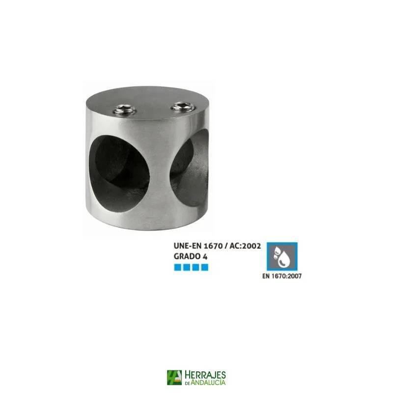 Nudo Conector 90º WPF-03 Tubo 25 mm | Herrajes de Andalucía