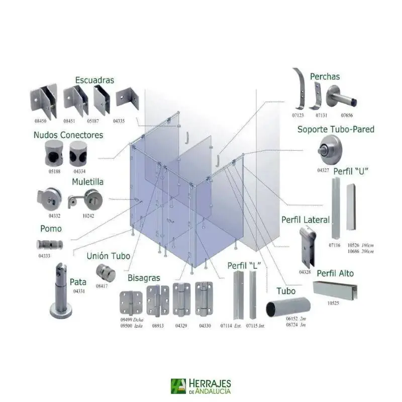 Unión Tubo WPF Inox 304 Ø25x37 mm | Herrajes de Andalucía