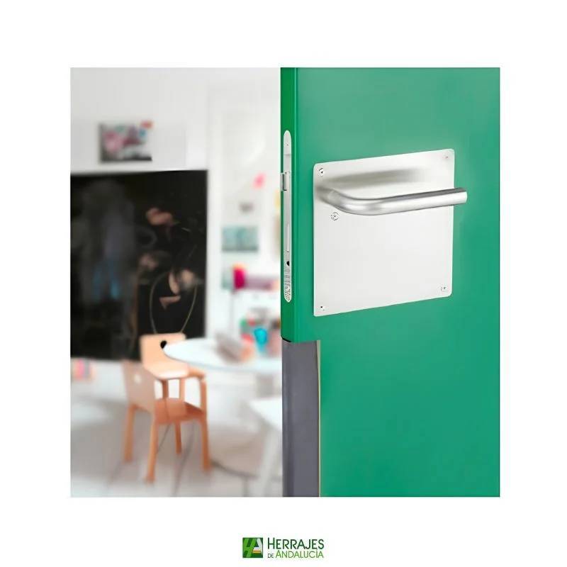 Sistema Protección Puertas 1,40 negro | Herrajes de Andalucía
