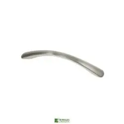 Tirador Ítalo Níquel Mate 128 mm | Herrajes de Andalucía