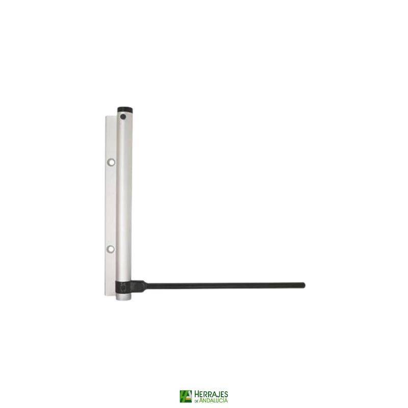 Bisagra Muelle Regulable Plata | Herrajes de Andalucía