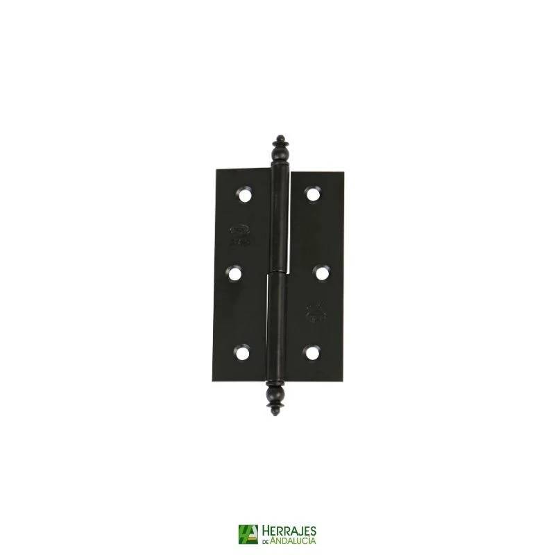 Bisagra desmontable 541 70x43mm dcha negra | Herrajes de Andalucía