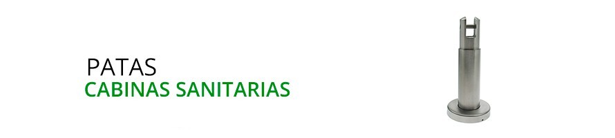 Patas y Herrajes para Cabinas Sanitarias - Herrajes De Andalucía