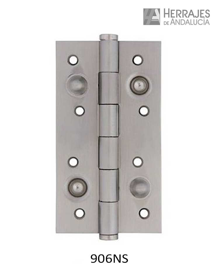 Bisagras De Puerta De Níquel Satinado – 3 ½ "x 3 ½ "interior Bisagras