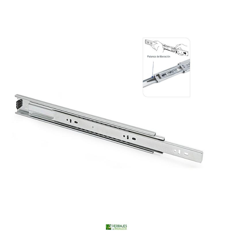 Guías Para Cajones Guías Para Cajones De Extensión Completa De 250 Mm Guías Para Cajones Con Rodamiento De Bolas De Alta Resistencia Capacidad De Carga 45 Kg Er