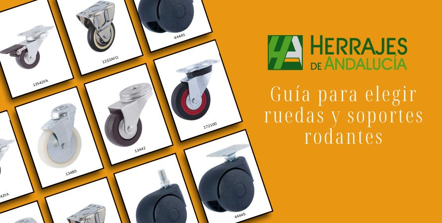 Guía para elegir ruedas y soportes rodantes Guía para elegir ruedas y soportes rodantes